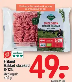 REMA 1000 Friland Hakket oksekød tilbud
