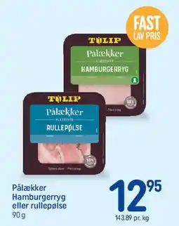 REMA 1000 Pålækker - Hamburgerryg / Rullepølse tilbud