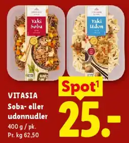 Lidl VITASIA Soba- eller udonudler tilbud