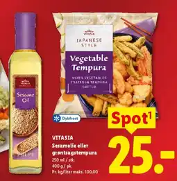 Lidl Sesamolie eller grøntsagstempura tilbud