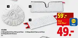 Lidl VILEDA moppeklude (udskiftninger) tilbud