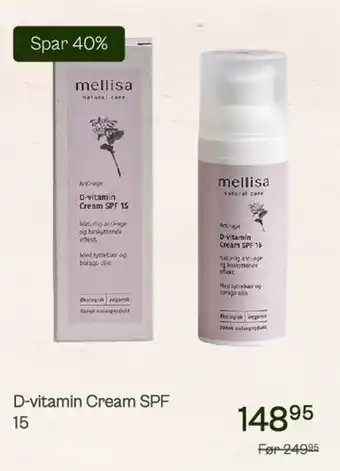 D-vitamin Cream SPF 15