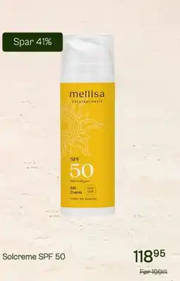 Helsam Solcreme SPF 50 tilbud