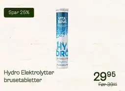 Helsam Hydro Elektrolytter brusetabletter tilbud