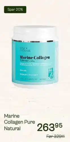 Helsam Marine Collagen Pure Natural tilbud