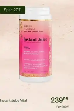 Helsam Instant Juice Vital tilbud