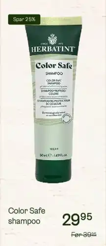 Helsam Color Safe shampoo tilbud