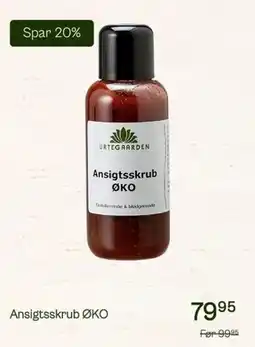 Helsam Ansigtsskrub ØKO tilbud