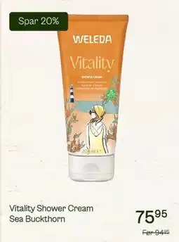 Helsam Vitality Shower Cream Sea Buckthorn tilbud