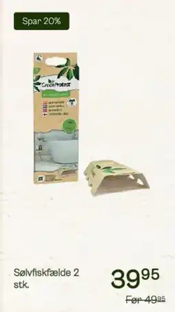 Helsam Sølvfiskfælde 2 stk tilbud