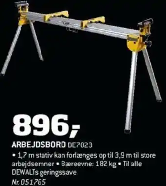 ARBEJDSBORD DE7023
