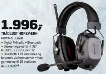 Bygma Trådløst Høreværn tilbud