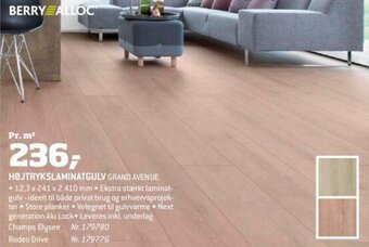 Bygma Højtrykslaminatgulv Grand Avenue tilbud