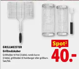 Lidl GRILLMEISTER Grillredskaber tilbud
