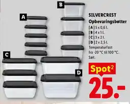 Lidl SILVERCREST Opbevaringsbøtter tilbud