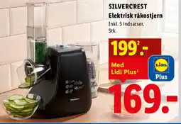 Lidl SILVERCREST Elektrisk råkostjern tilbud