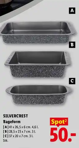 Lidl SILVERCREST Bageform tilbud