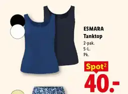 Lidl ESMARA Tanktop tilbud