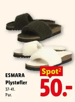 Lidl ESMARA Plystøfler tilbud