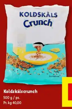 Lidl Koldskåls Crunch tilbud