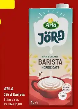 Lidl Arla Jörd Barista (plantedrik) tilbud