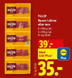 Lidl Tulip Bacon tilbud