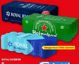 Lidl Royal Unibrew øl (flere varianter) tilbud