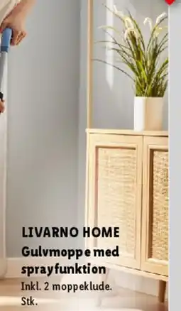 Lidl Livarno Home Gulvmoppe med sprayfunktion tilbud