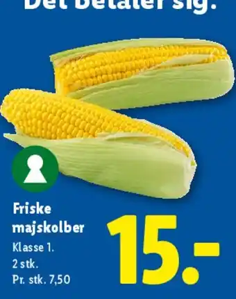 Lidl Friske majskolber tilbud