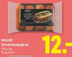 Lidl Brioche hotdogbrød tilbud