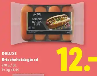 Brioche hotdogbrød
