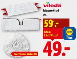 Lidl Vileda Moppeklud tilbud