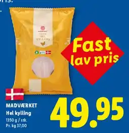 Lidl Hel kylling tilbud