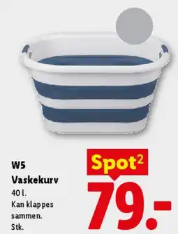 Lidl W5 Vaskekurv tilbud