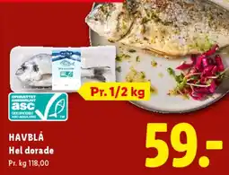 Lidl Hel dorade tilbud