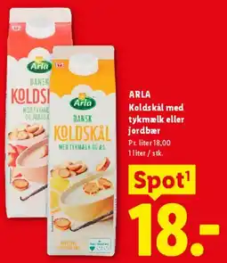 Lidl Arla Koldskål tilbud
