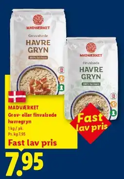 Lidl MADVÆRKET Havregryn tilbud