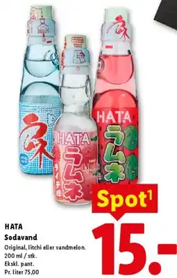 Lidl HATA Sodavand tilbud