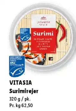 Lidl Surimirejer (Surimi) tilbud