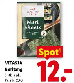 Lidl VITASIA Noritang (Nori sheets) tilbud