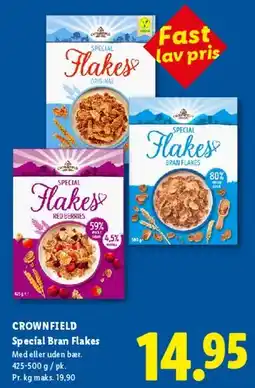 Lidl CROWNFIELD Special Flakes tilbud