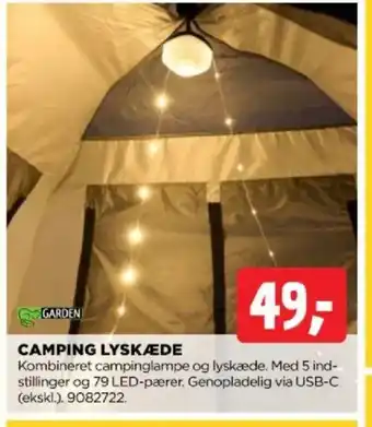Camping lyskæde