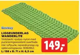 jem & fix Liggeunderlag wanderlite tilbud