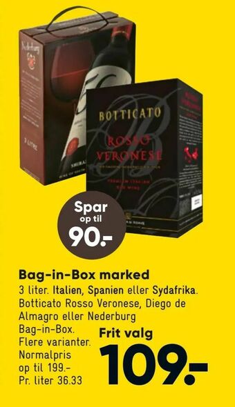 Bilka Bag-in-Box marked tilbud