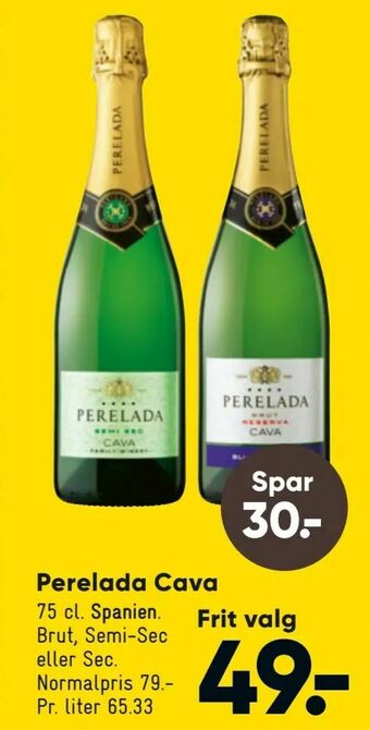 Bilka Perelada Cava tilbud