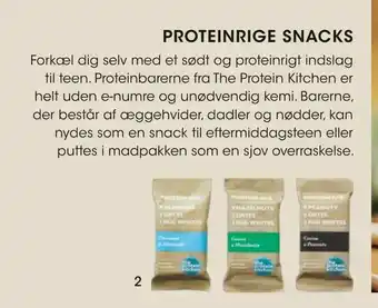 Bilka The Protein Kitchen proteinbar tilbud