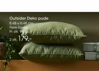 Outsider Deko pude