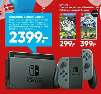 Bilka Nintendo Switch konsol tilbud