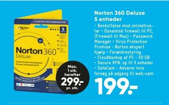 Bilka Norton 360 Deluxe 5 enheder tilbud