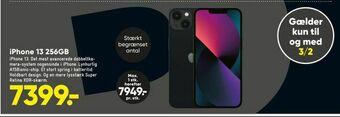 Bilka iPhone 13 256GB tilbud